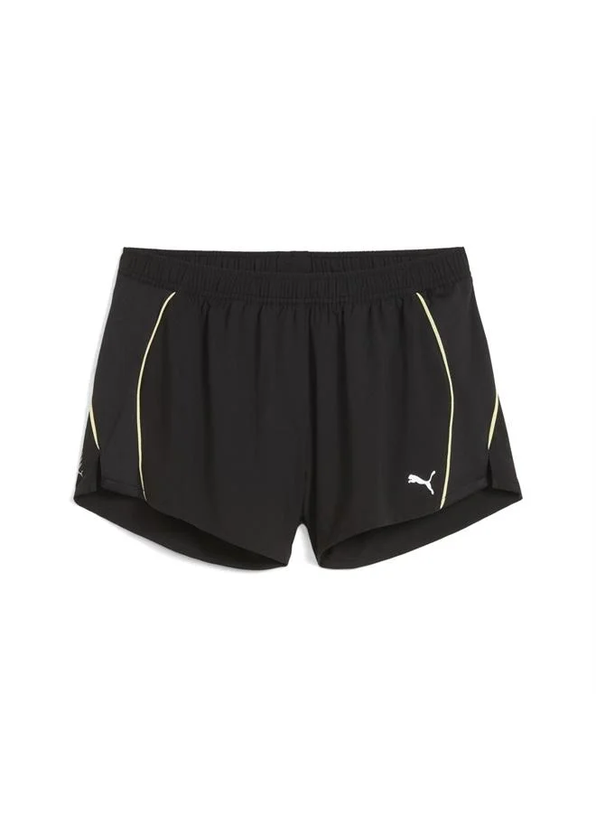 Puma PUMA Black-Gold Moon VELOCITY 3" Running Shorts Women for Women | Best Price UAE