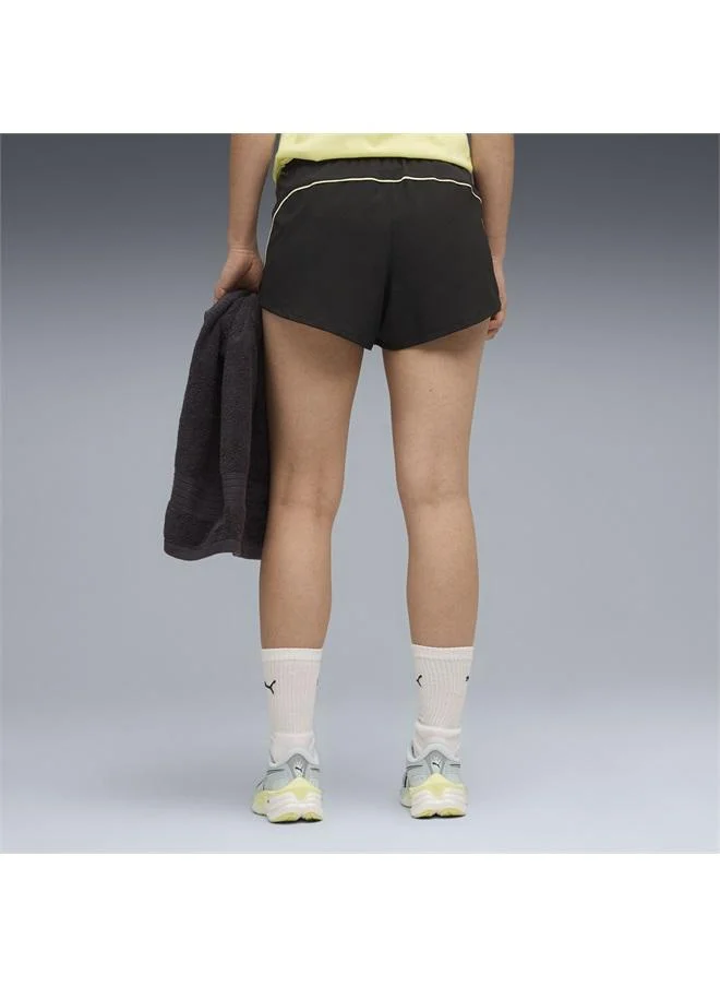Puma PUMA Black-Gold Moon VELOCITY 3" Running Shorts Women for Women | Best Price UAE