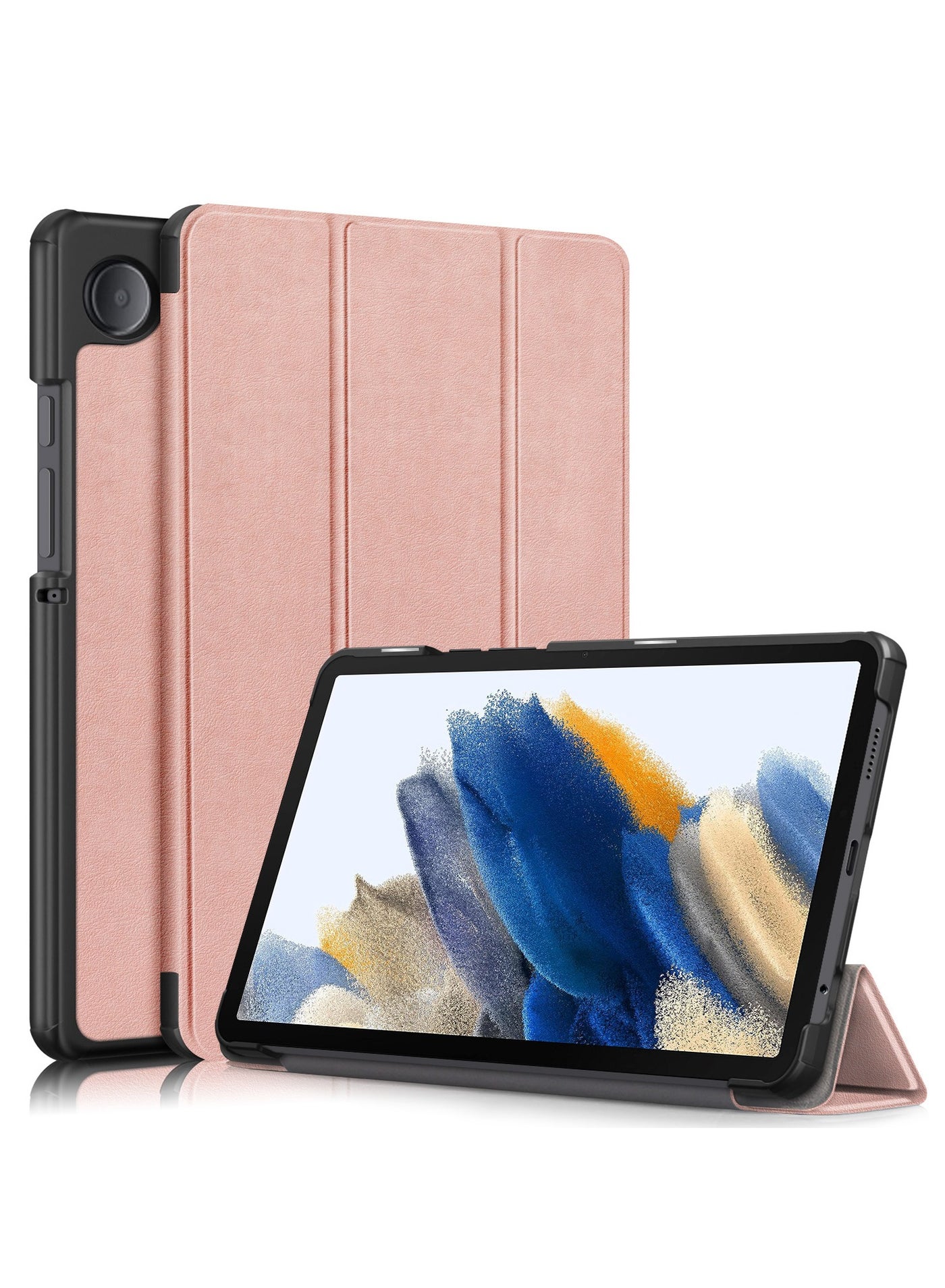 Protective Case Cover For Samsung Galaxy Tab A9 8.7-inch Pink