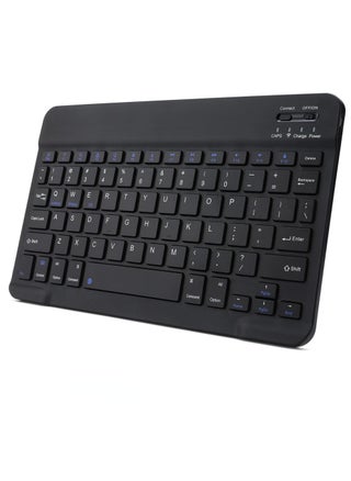 Rechargeable Bluetooth Keyboard  Ultra-Slim Portable Compact Wireless Mouse Keyboard for Android Windows Tablet Cell Phone iPhone iPad Pro Air Mini, iPad OS/iOS 13 and above | Black - pzsku/Z1BEBA7E4BDCD5473C424Z/45/1747779688/9e36cb42-0de5-4088-966f-36c2ecc56e7b