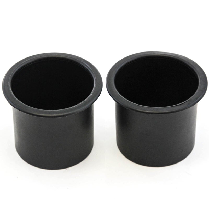 Red Hound Auto 2 Cup Holders Plastic Recessed Insert for Boat RV Car Truck Sofa Game Table and More - Image 2