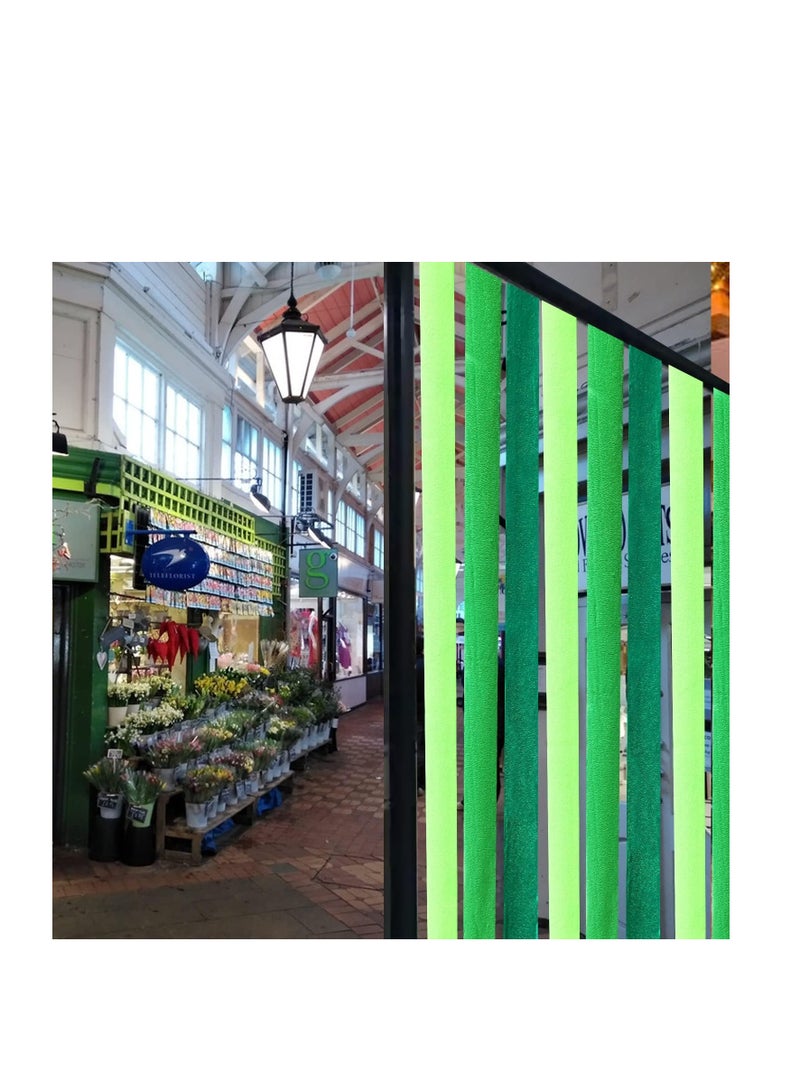 Green Crepe Paper Streamer 992 Feet 20 Rolls Green Crepe Streamers Spring Party Backdrop Decor for Green Theme Birthday Wedding Baby Shower Irish Lucky Day Hanging Party Decoration - Image 1