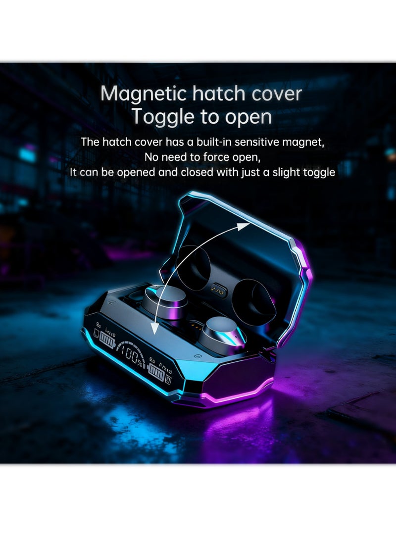 X-level Wireless Earbuds, Noise Earphones, Bluetooth Headphones Adaptive Cancelling To Ears And Environment, Hi-Res Sound, 40H Battery, Bluetooth 5.3, With Charging Case Compatible iPhone 17 Pro Max, Samsung Galaxy S25 Edge and Other Phones (Sliver) - Image 4