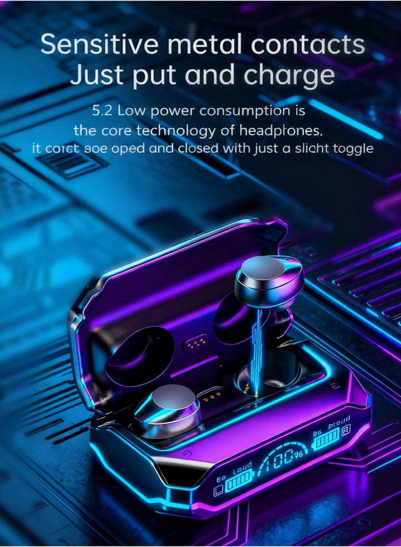 X-level Wireless Earbuds, Noise Earphones, Bluetooth Headphones Adaptive Cancelling To Ears And Environment, Hi-Res Sound, 40H Battery, Bluetooth 5.3, With Charging Case Compatible iPhone 17 Pro Max, Samsung Galaxy S25 Edge and Other Phones (Sliver) - Image 3