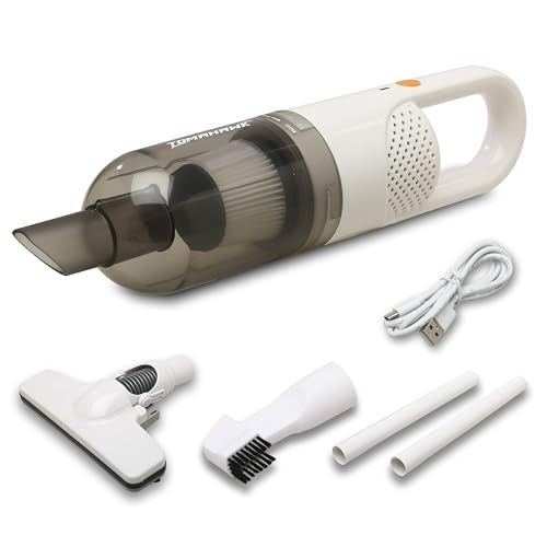 Tomahawk® TCV-360 Vacuum Cleaner, Cordless Wet and Dry | 300W Portable Vacuum with HEPA Filter | 0.5 Litre Capacity | Super Suction Power & Low Noise | Ideal for Car, Sofa, Carpet Cleaning - Image 1