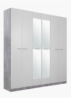 Patara 6-Door Wardrobe With Mirror 58x216x271.6 cm - pzsku/Z1BEC0E87407EE300F9D1Z/45/_/1686747490/a78b9088-0c65-487b-851e-79c0115f7dc1