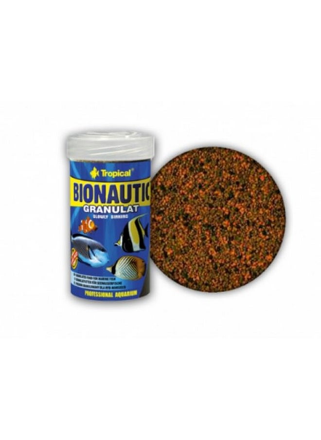 Tropical Bionautic Granulat With Garlic Slowly Sinking Marine Fish Food 100Ml (Item Code- 61153)  - Image 2