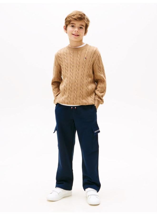 TOMMY HILFIGER Youth Monotype Sweatpants  - Image 4