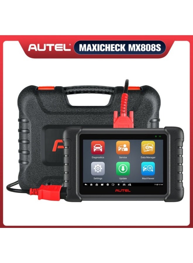 Autel Autel MaxiCheck MX808S: Portable Automotive Diagnostic Tool with Special Functions – Oil Reset, EPB, SAS, BMS, DPF, IMMO, TPMS – 7-inch LCD Touchscreen – Fast Quad-Core Processor – Comprehensive Vehicle Compatibility  - Image 1
