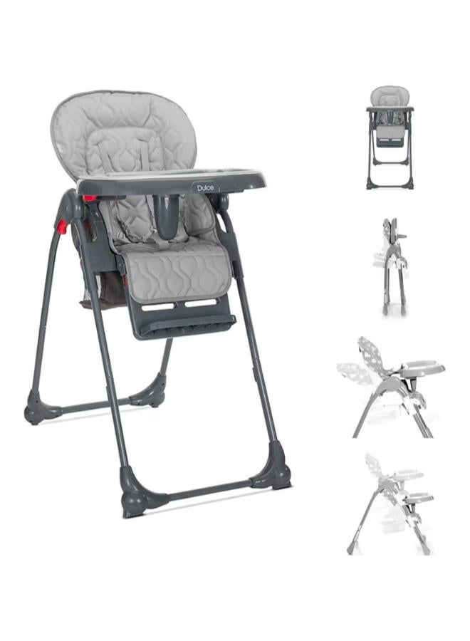 lorelli Dulce Leather Adjustable High Chair - Image 2