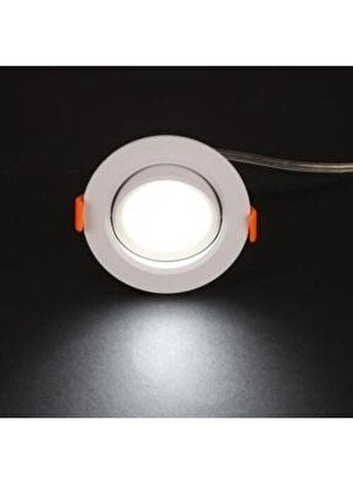 CATA 5 Watt Recessed White Case White Light LED Spot (Ct - 5204)  - Image 2