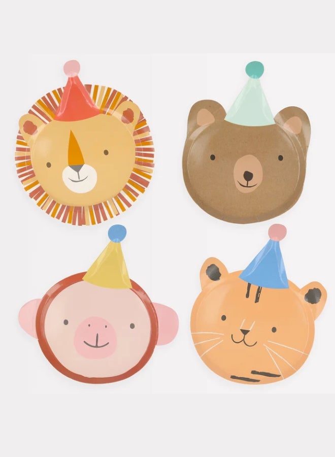 ميري ميري أطباق بتصميم استعراض الحيوانات - Image 2