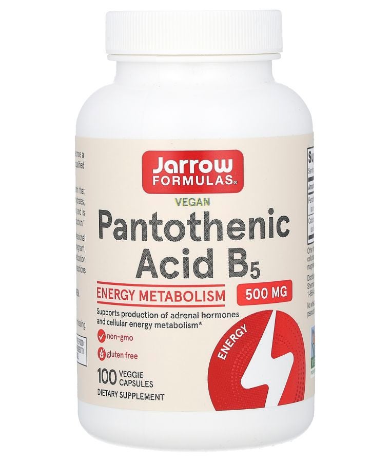 jarrow formulas Pantothenic Acid B5 100 Veggie Caps