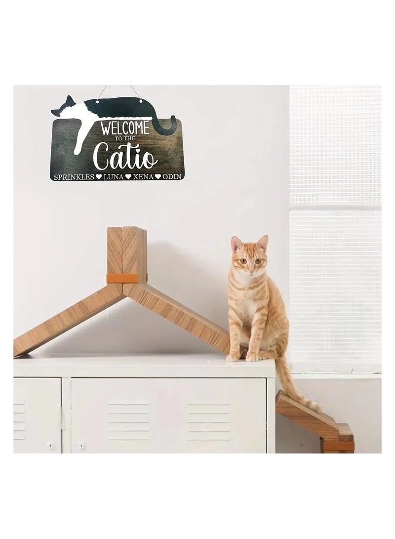 One Piece Wooden Sign Welcoming People A Fun Hanging Sign To Send Joy And Happiness - Image 2