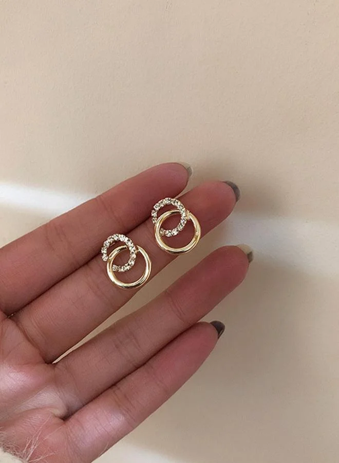 Take Two  Multi-Turn Round Earrings for Women | Best Price UAE