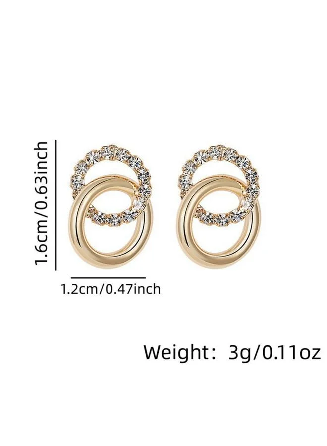 Take Two  Multi-Turn Round Earrings for Women | Best Price UAE