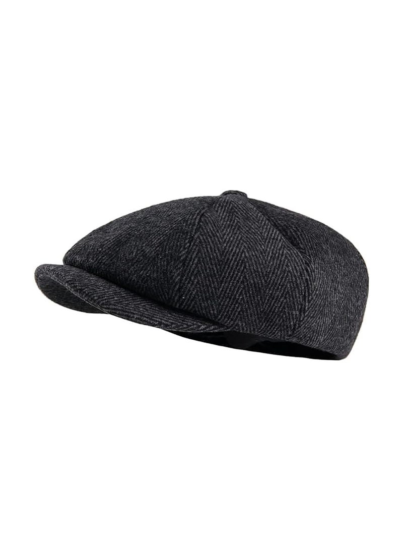 RATSAW Cotton Flat Cap Gatsby Beret Ivy Cabbie Newsboy Hat for Men - Image 1