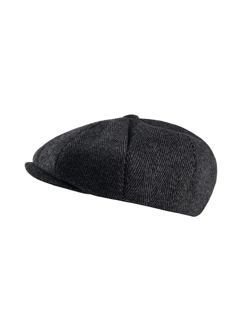RATSAW Cotton Flat Cap Gatsby Beret Ivy Cabbie Newsboy Hat for Men - Image 2