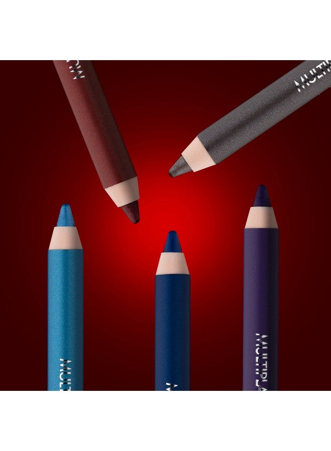 PUPA Milano Multiplay Eye Pencil Multipurpose Pencil Suitable For Sensitive Eyes Soft And Smooth Texture Paraben Free Ophthalmologist Tested Amazing Color 03 Pearly Sky 0.04 Oz - Image 5