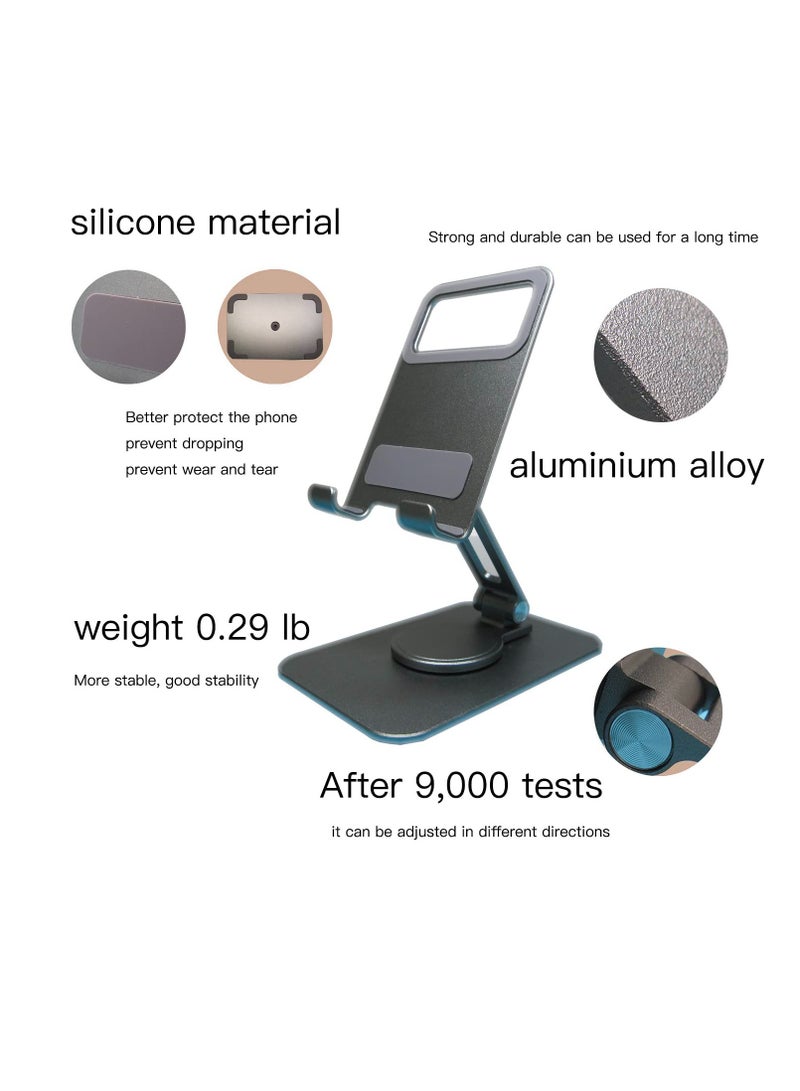 EXCEFORE Cell Phone Stand, Magnetic Phone Stand Holder for Desk, 360 Rotation Phone stand Height Adjustable, with All Mobile Phones - Image 5