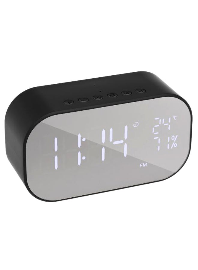 Forev Mini Bluetooth Speaker With LCD Display Black - Image 1