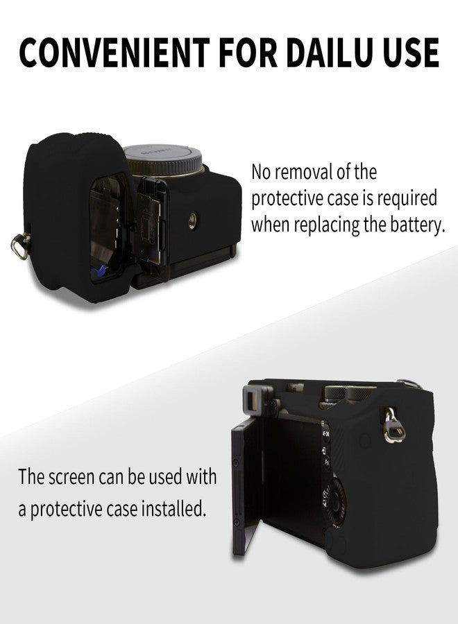 Easy Hood Camera Case for Sony Alpha 6700/ILCE-6700/a6700 Camera, Black - Image 4