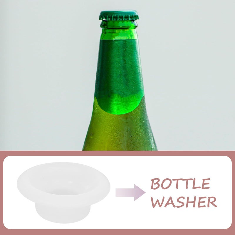 White Swing Top Bottle Gaskets 12pcs Leak Proof Replacement For Beer Soda Home Brewing - Image 4