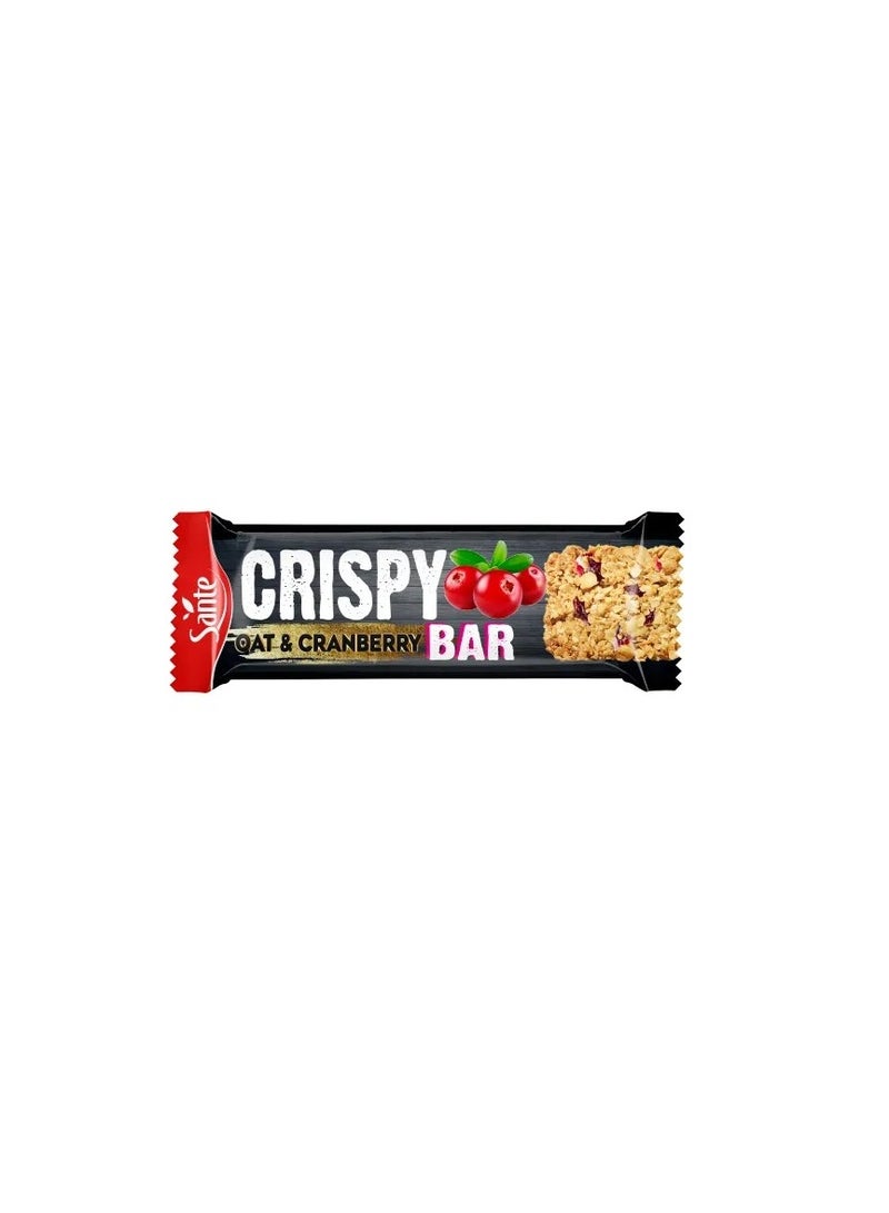 Sante Sante Crispy bar oats with cranberries 40 grams 