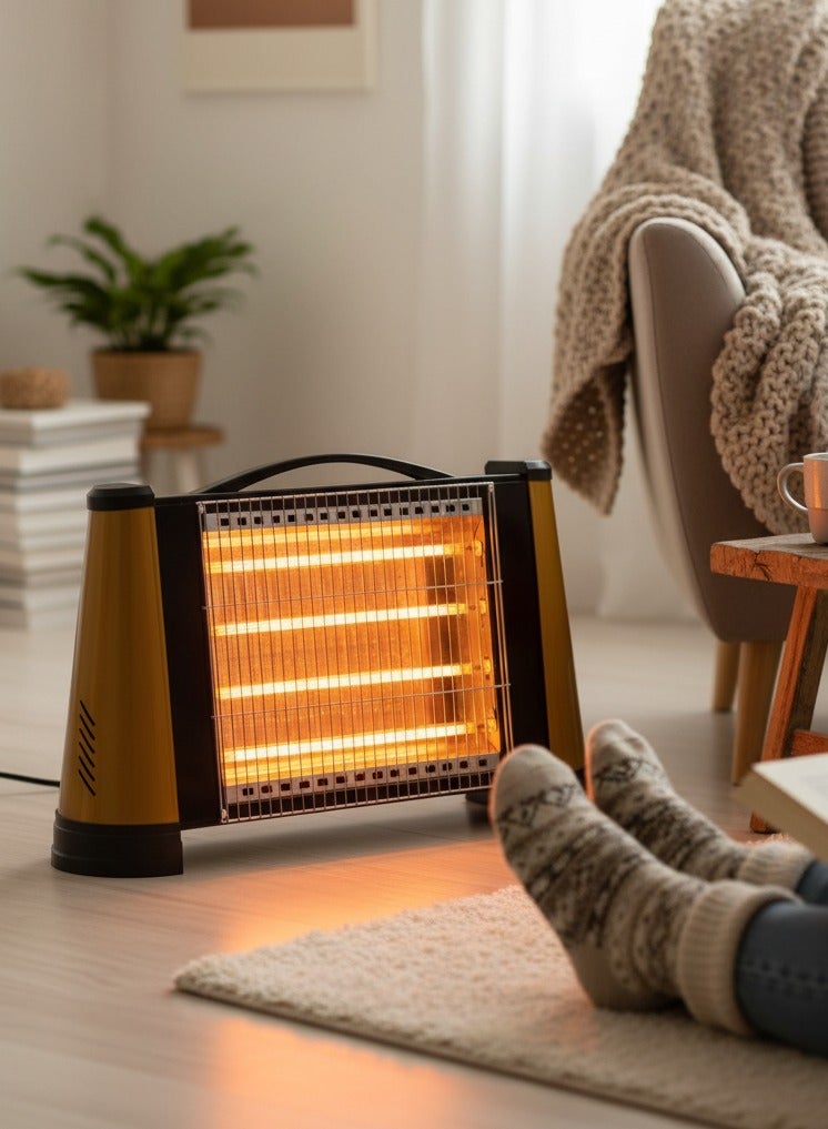 أريون اريون دفاية ماكس برو 1600 واط - تدفئة فورية، موفر للطاقة، مع حماية من الحرارة الزائدة (AR-301Q) - Image 3