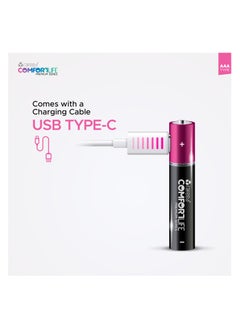 رافيد بطارية رفيد قابلة للشحن مقاس AAA عدد ٤ قطعة 580mAh  - Image 3