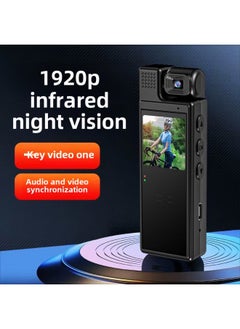 Generic HD Camera Riding Law Enforcement Electric Vehicle Recorder Sports Camera WiFi Interconnected Recording Pen DV Video Recorder-Body Color:4k Top Configuration (color Screen + Mobile Phone Wifi Interconnection) - Single Machine Without Memory  - Image 2