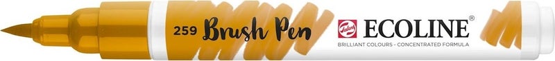 Talens - Ecoline Brush Pen Sand Yellow - Image 1