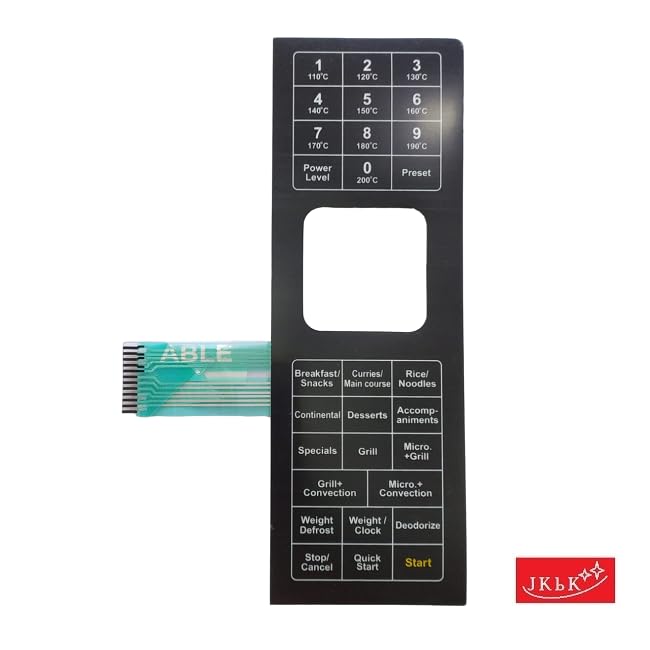 J K b K J K b K Microwave Oven Membrane Compatible with MORPHY Richard MWO25CG  - Image 2