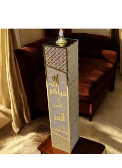 fan baytk Luxury Incense Burner and Burner - Dimensions: 15cm x 15cm x 80cm - Perfect for welcoming guests and adding a touch of magic and comfort to your home  - Image 2