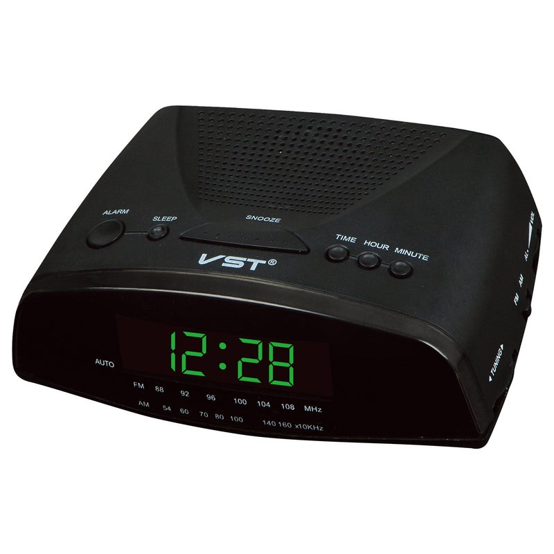 Dual-Channel Radio Digital Clock Plug-In Led Clock Multi-Function Desk Clock - Image 5