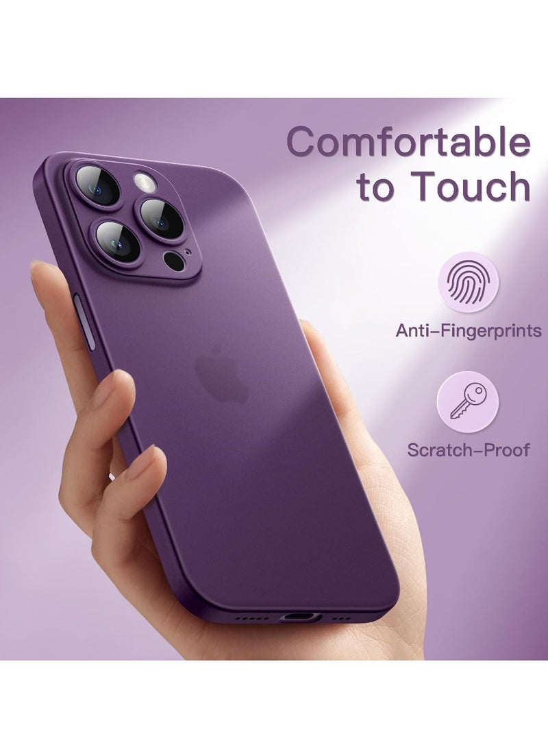 JAJEEK Ultra-Slim Case (0.35mm Thin) for iPhone 14 Pro Max 6.7 Inch, Camera Lens Cover, Full Protection, Lightweight Matte Finish Polypropylene, Supports Wireless Charging – Sleek & Durable Design - Image 4