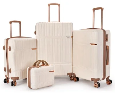 LIMRA Travel bags 4-piece luggage set beige/gold