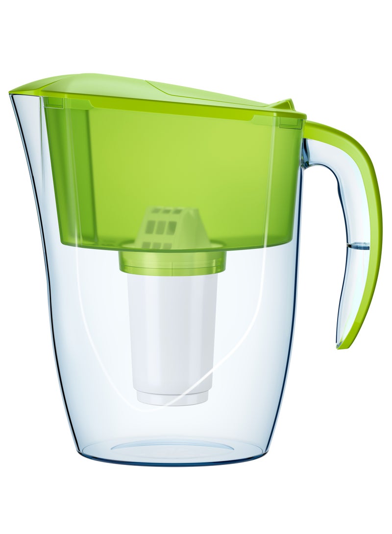 أكوافور إبريق فلتر مياه AQUAPHOR Smile A5 Mg (أخضر فاتح) - Image 2