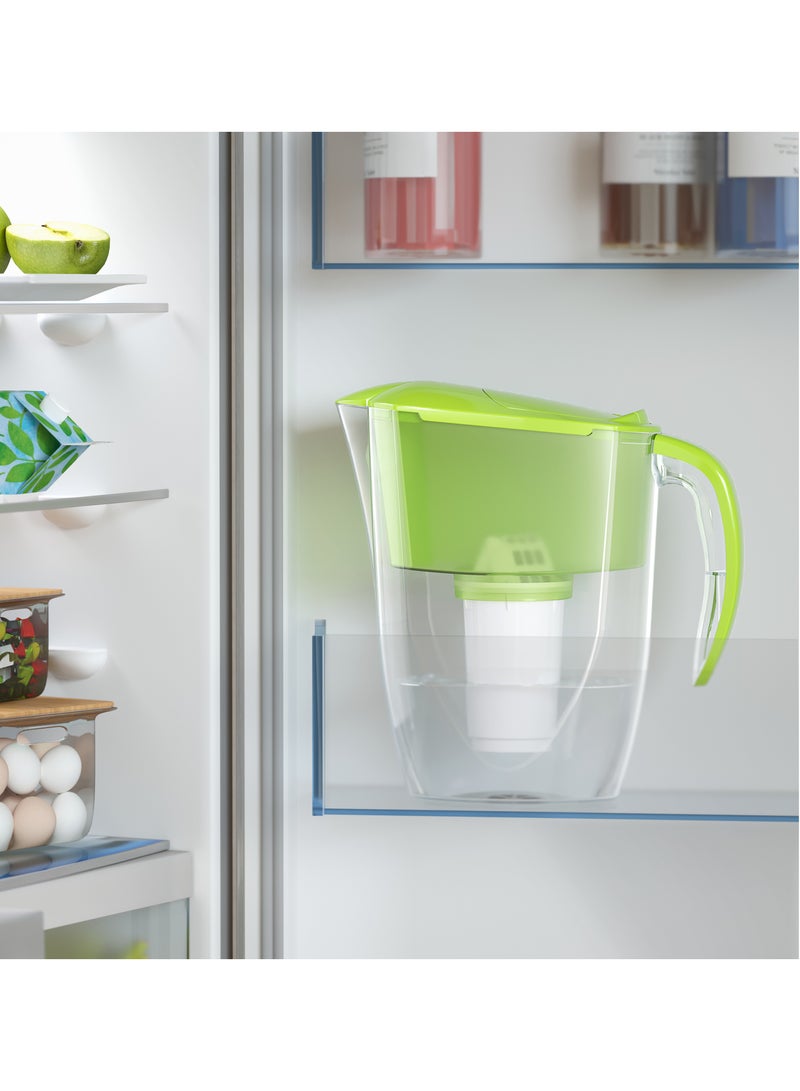 أكوافور إبريق فلتر مياه AQUAPHOR Smile A5 Mg (أخضر فاتح) - Image 4