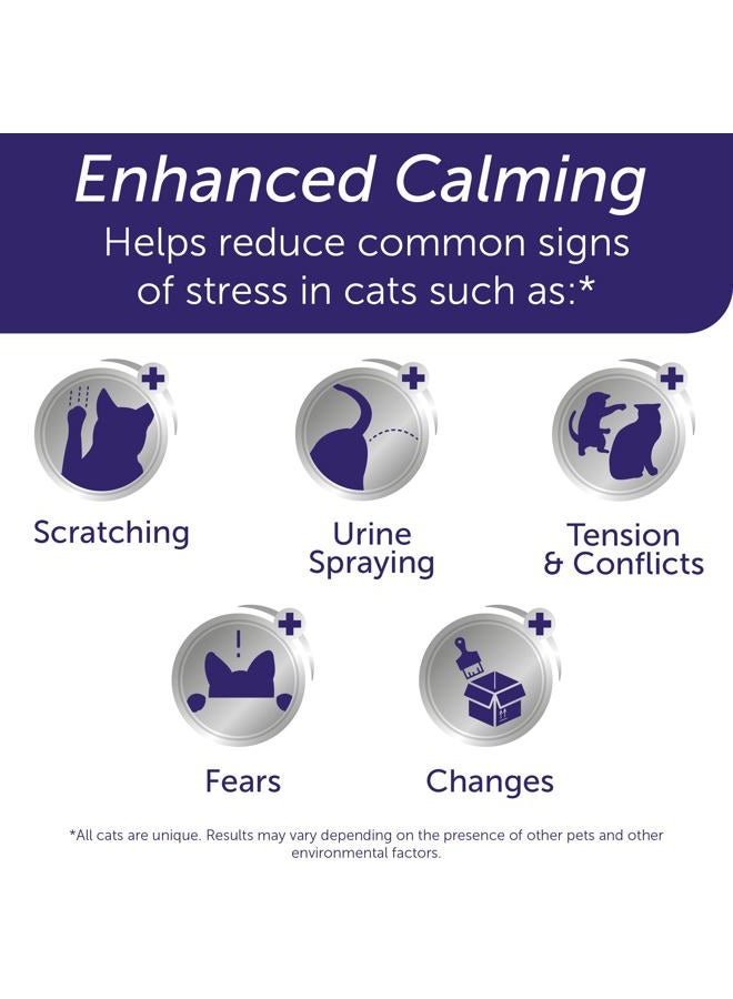 Feliway ® أوبتيموم 30 يومًا من جهاز تهدئة القطط بالفيرومونات، مجموعة بدء التشغيل، 48 مل - يساعد في تقليل علامات التوتر الشائعة في القطط والهررة، تهدئة محسّنة - Image 3
