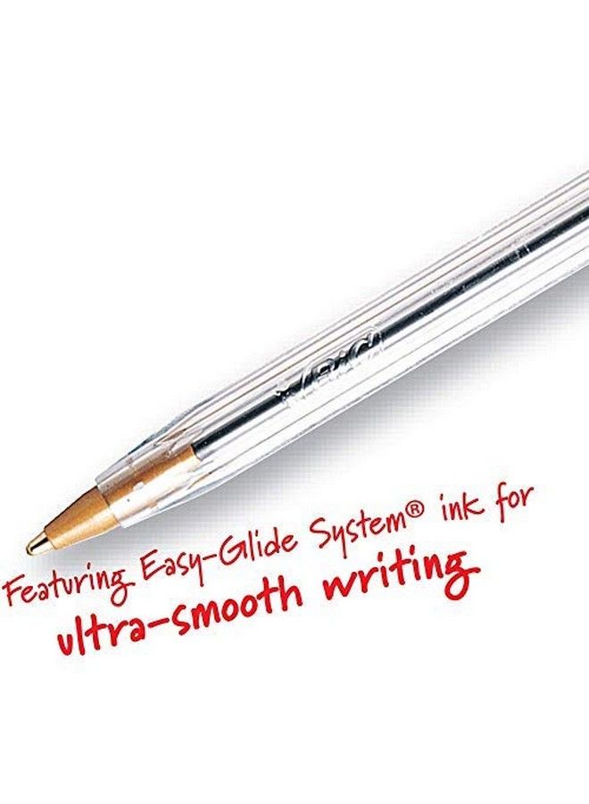 Bic Cristal Xtrasmooth Ball Pen 10 Plus 2 Bonus Pack (12 Count) Red Medium Point Ballpoint Pen - Image 3