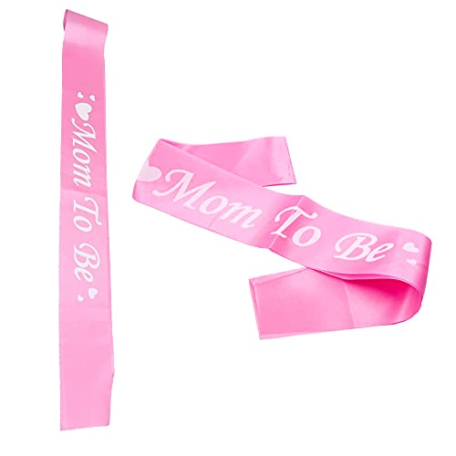 BIEAEIA Baby Shower Birthday Party Photo Booth Props Girl Pink Lovely Party Favor Supplies, 29 Pack - Image 3