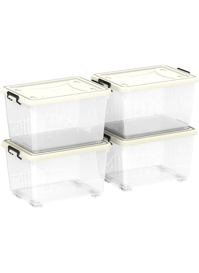 55L Clear Plastic Storage Set of 2 Box with Wheels & Lockable Lid - pzsku/Z1BEDBCAEA49133792A37Z/45/_/1732205078/a05eff66-2773-46bc-8268-643784cc7bef