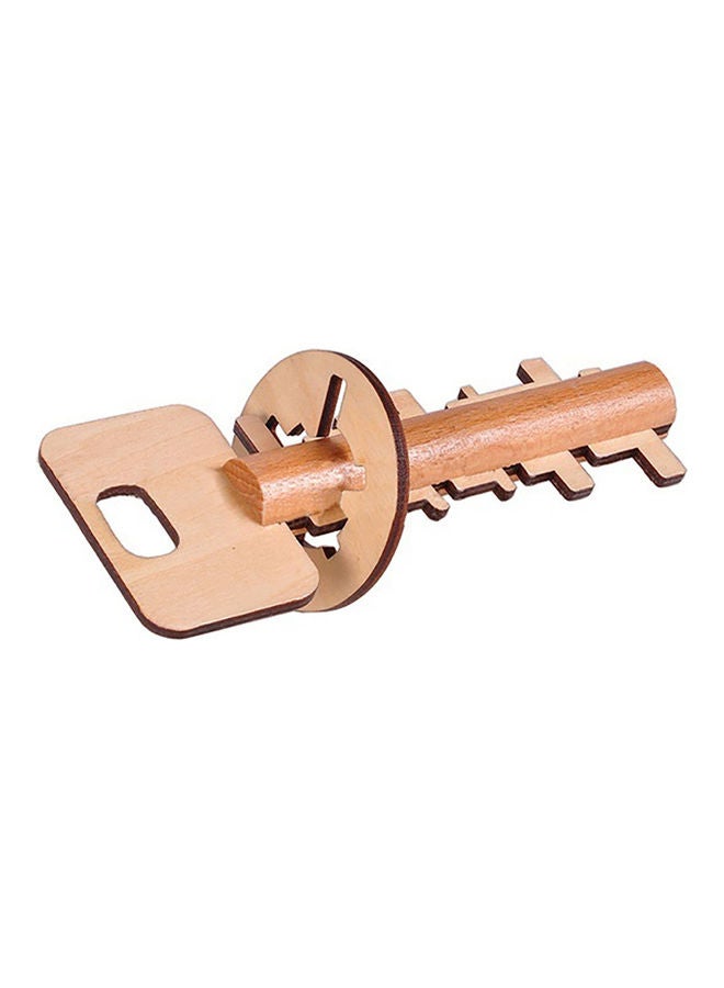Key Lock 3D Wooden Brain Teaser - Image 3