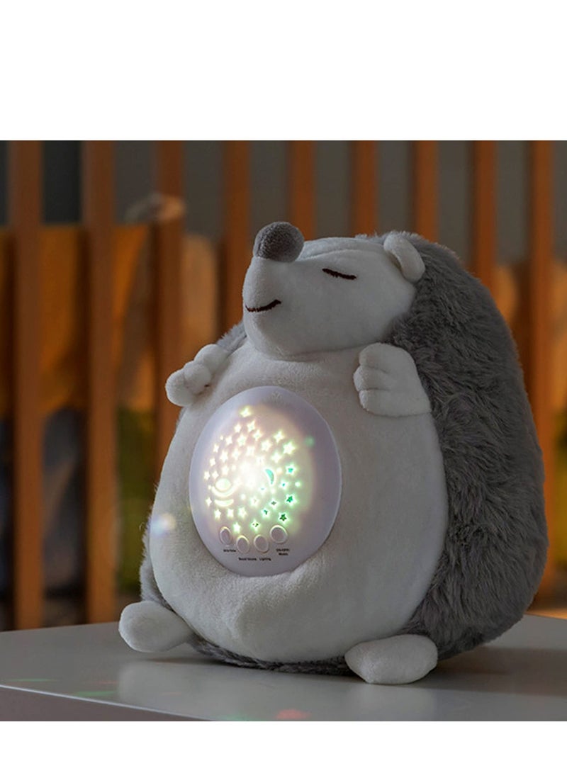 Excefore Baby Sleep Aid, 5 Soothing White Noise Sounds, Soothing Music, Gentle Lights, Mini Travel Sleep Aid , Suitable for Baby & Toddler Sleep Aid Gift (Grey) - Image 5