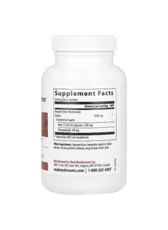 Real Mushrooms Real Mushrooms, Reishi, Mushroom Extract Powder, 90 Capsules  - Image 2