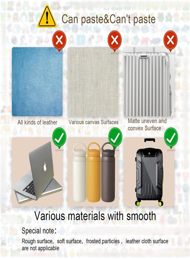 Arme 600Pcs Animal Stickers Pack, Colorful Vinyl Stickers for Water Bottles Computer Skateboad Phone Notebooks, Cute Animal Stickers Waterproof, Pet Stickers for Toddlers Kids Teens Girls Boys - Image 5