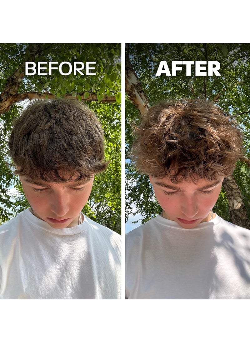 Based BODYWORKS Natural Sea Salt Spray - Enriched with Seaweed and Vitamin B5. Lightweight, Non - Greasy, Paraben - Free. Adds Volume and Texture to Your Hair - Image 5