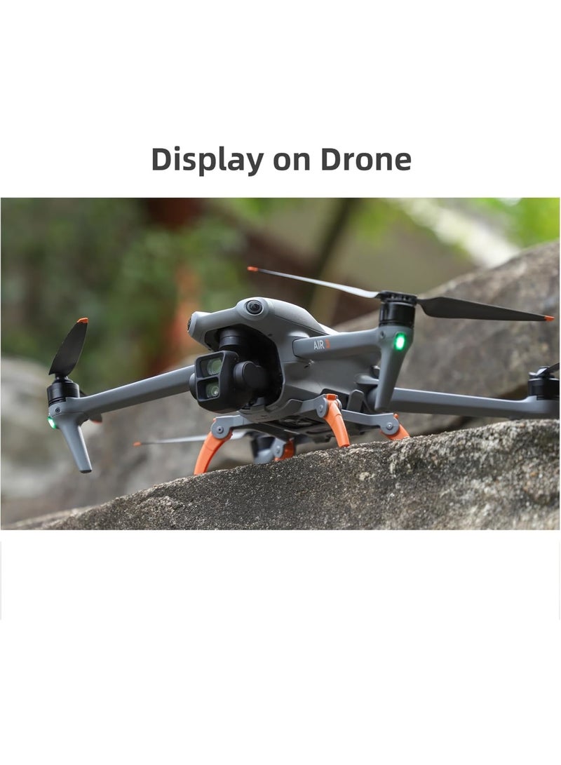 SYOSI Landing Gear for DJI Air 3, Enhanced Stability Drone Spider Leg, Foldable Extension Kit - Effectively Heighten by 36mm  - Image 5
