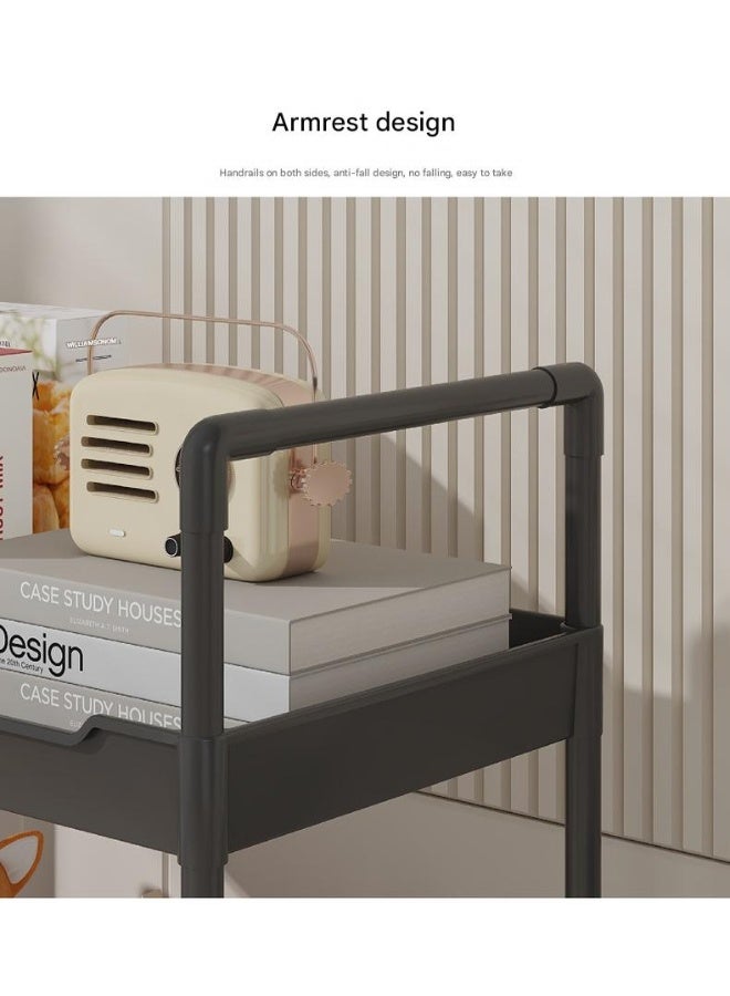 XiuWoo Children's toy Organizer With Wheels for Bedrooms, toy Rooms, Playrooms can hold toys, Books, Clothes, Snacks with 360° Steering Wheels Metal and Oxford Cloth toy Boxes - Image 5